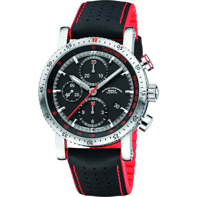 M1-29-63-NB-Muhle Glashutte Men's M1-29-63-NB Teutonia Sport I Black