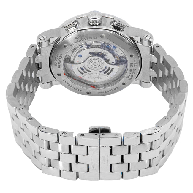 Muhle Glashütte Herrenuhr M1-30-92-MB Teutonia II Chronograph