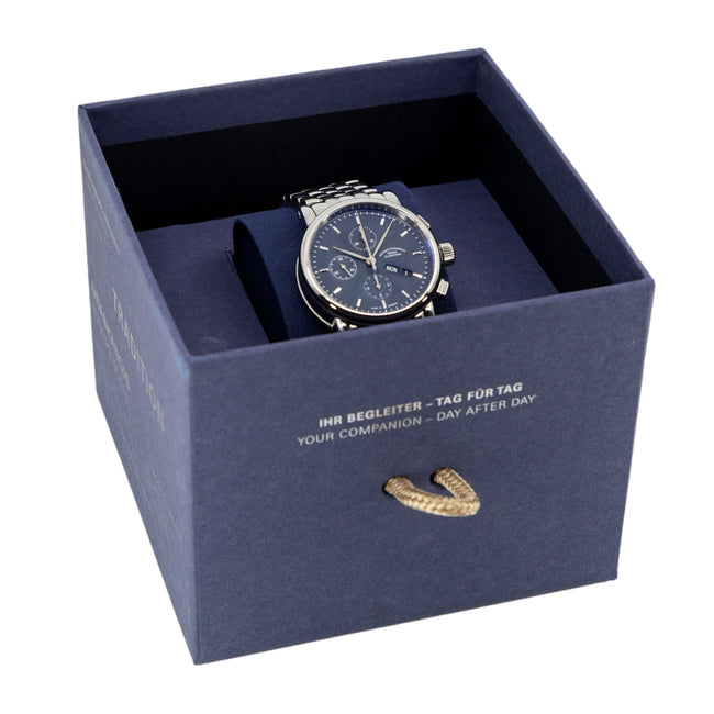 Muhle Glashütte Herrenuhr M1-30-92-MB Teutonia II Chronograph