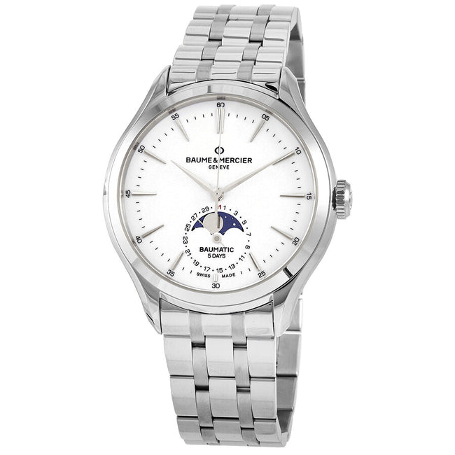 Baume&Mercier Men's 10552 Clifton Baumatic Moon Phase Watch