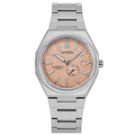 Citizen Men's NJ0180-80Z Super Titanium Salmon Dial Auto