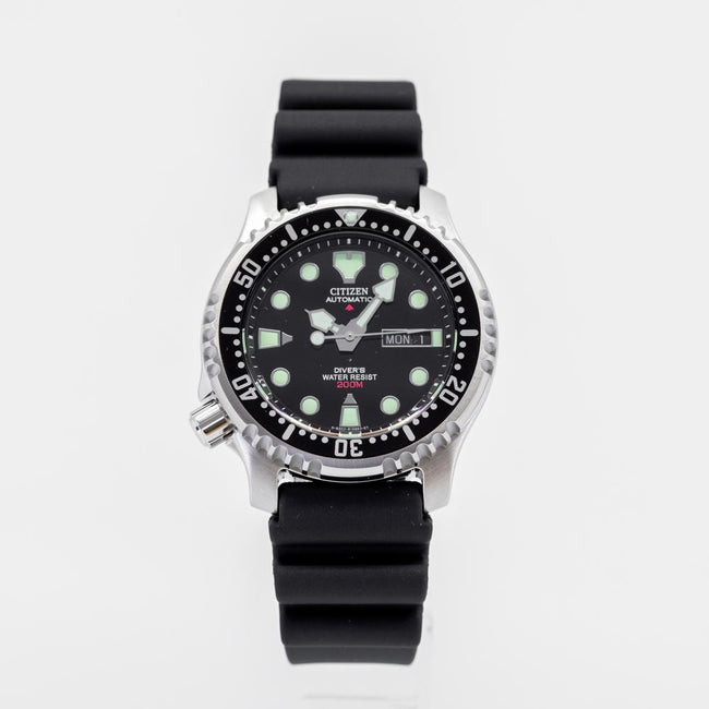 NY0040-09E-Citizen Men's NY0040-09E Promaster Black Dial Automatic