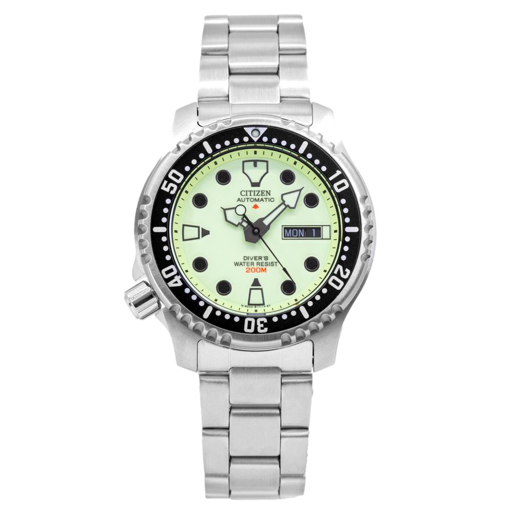 NY0040-50W-Citizen Men's NY0040-50W Promaster Divers Green Dial
