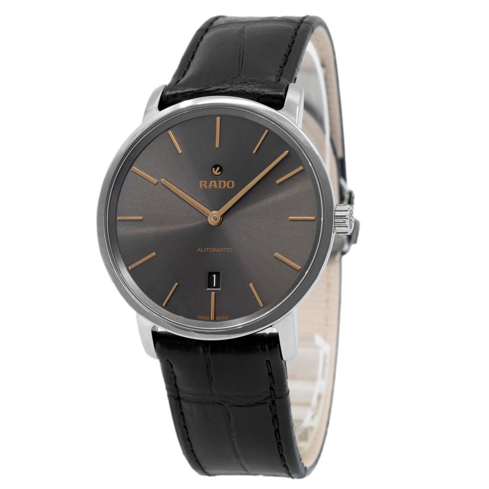 Rado Men s R14067156 Diamaster Thinline Dark Watch