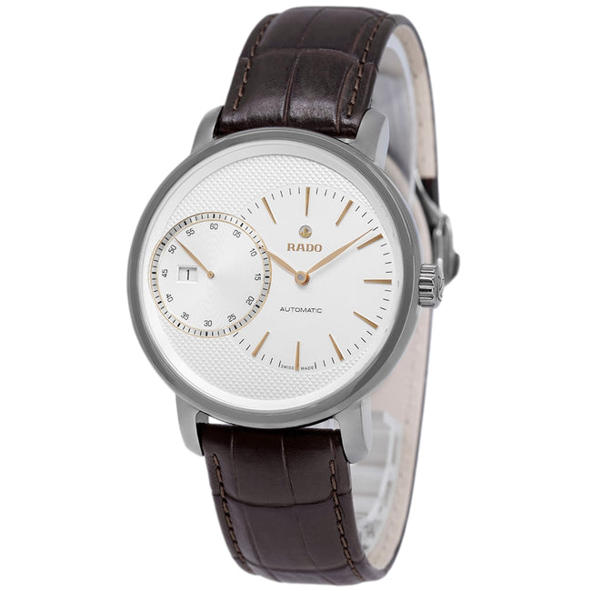 Rado Men's R14129116 DiaMaster Grande Seconde 43mm Automatic