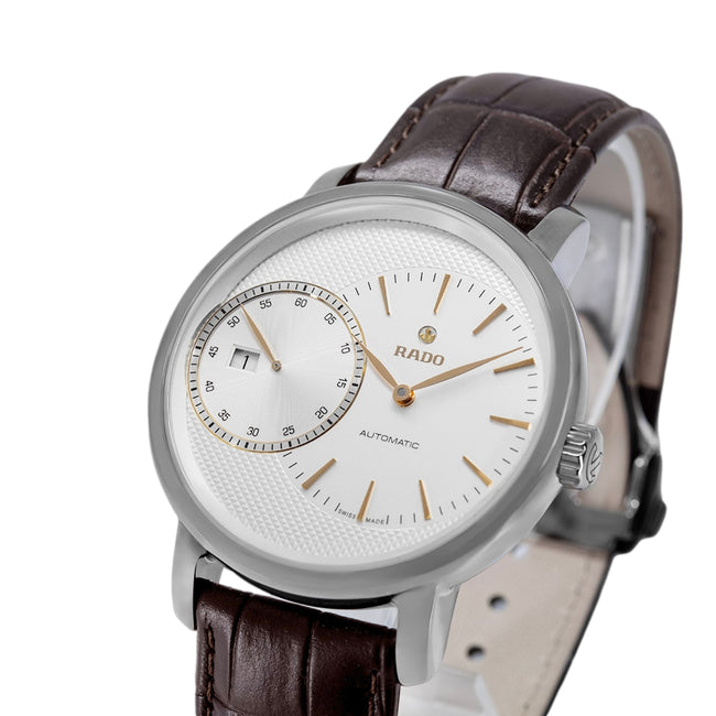 Rado Men's R14129116 DiaMaster Grande Seconde 43mm Automatic