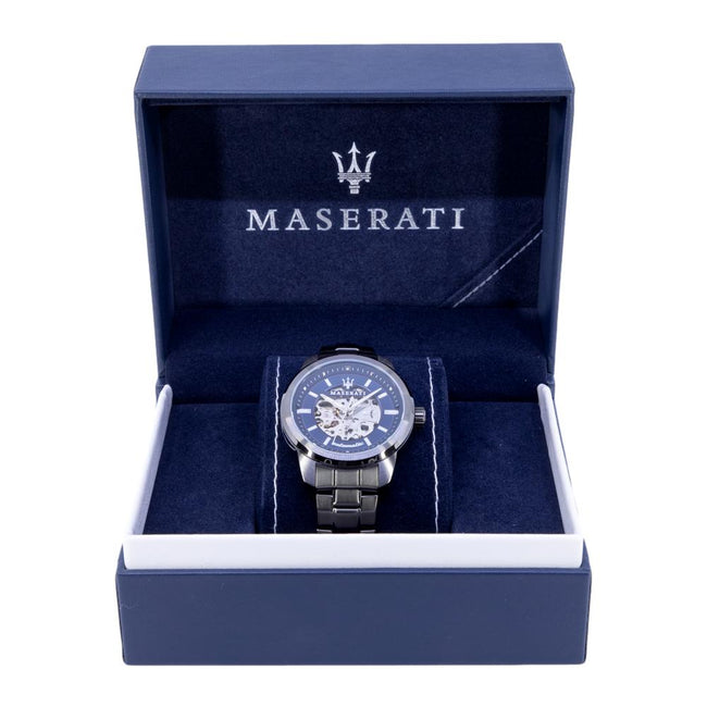 Maserati Herrenuhr R8823121001 Sucesso Blaues Zifferblatt