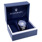 Maserati Herrenuhr R8823121001 Sucesso Blaues Zifferblatt
