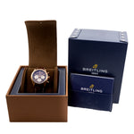 Breitling RB0117131Q1P1 Aviatior Chronograph Red Gold Watch