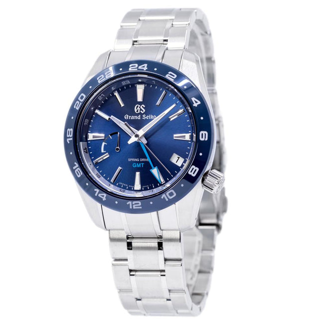 Grand Seiko Herrenuhr SBGE255G Sport GMT Blaues Zifferblatt