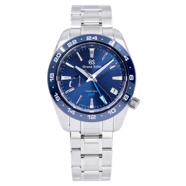 Grand Seiko Herrenuhr SBGE255G Sport GMT Blaues Zifferblatt