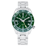 Grand Seiko Herrenuhr SBGE257G Sport GMT Grünes Zifferblatt