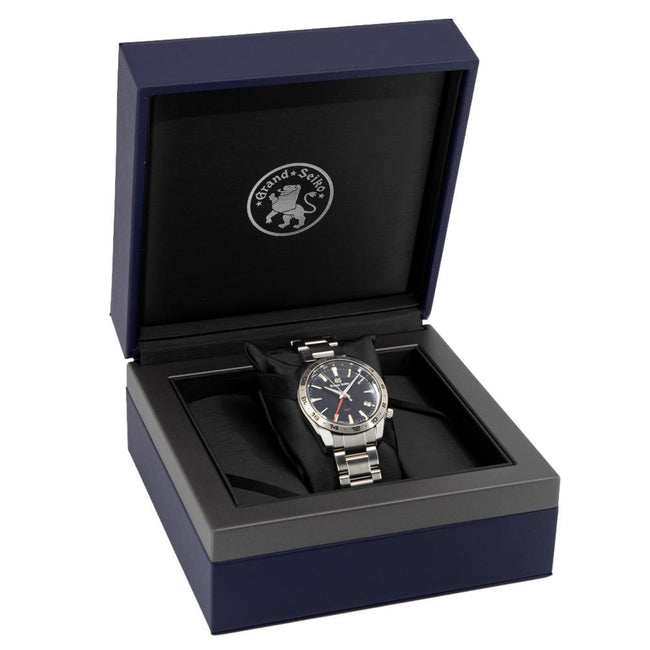 Grand Seiko Men's SBGN029 Sport GMT Blue Dial Watch