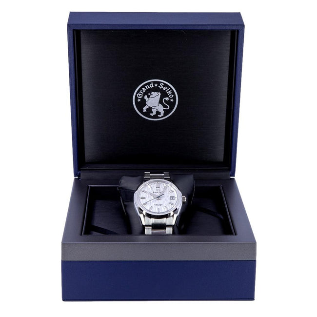 Grand Seiko Herrenuhr SLGH005 Heritage Silbernes Zifferblatt