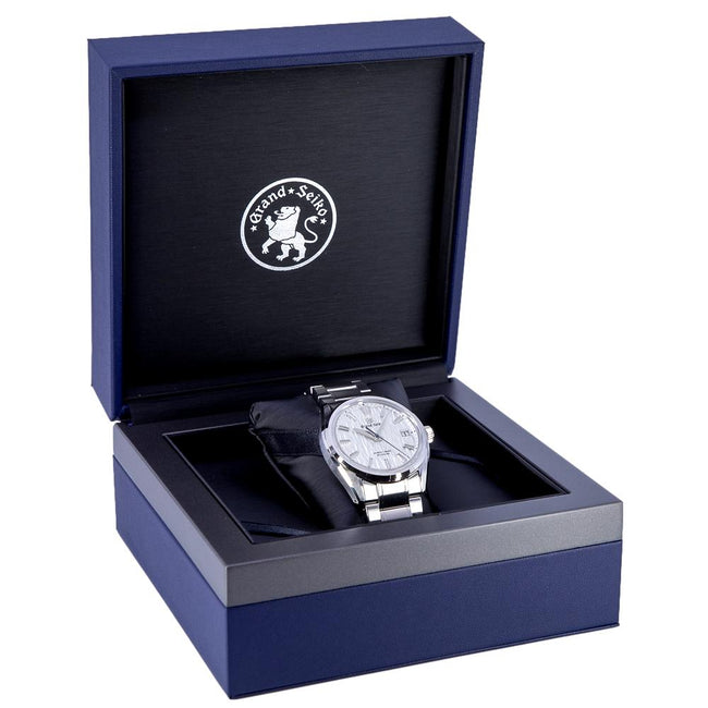 Grand Seiko Herrenuhr SLGH005 Heritage Silbernes Zifferblatt