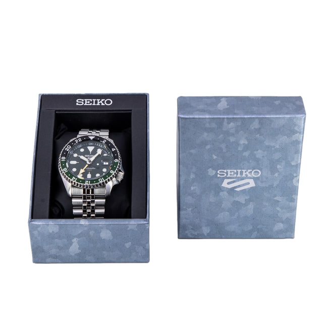 Seiko Men's SSK035K1 5 Sports Green Dial Automatic GMT
