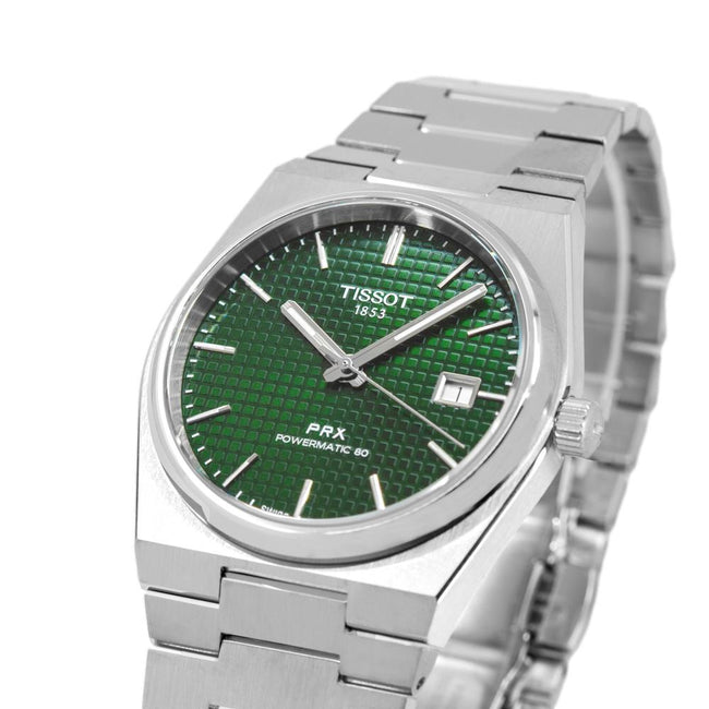 Tissot Men's T137.407.11.091.00 PRX Green Dial Watch
