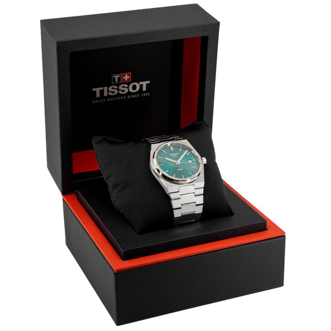 Tissot Men's T137.410.11.091.00 PRX Green Dial Quartz