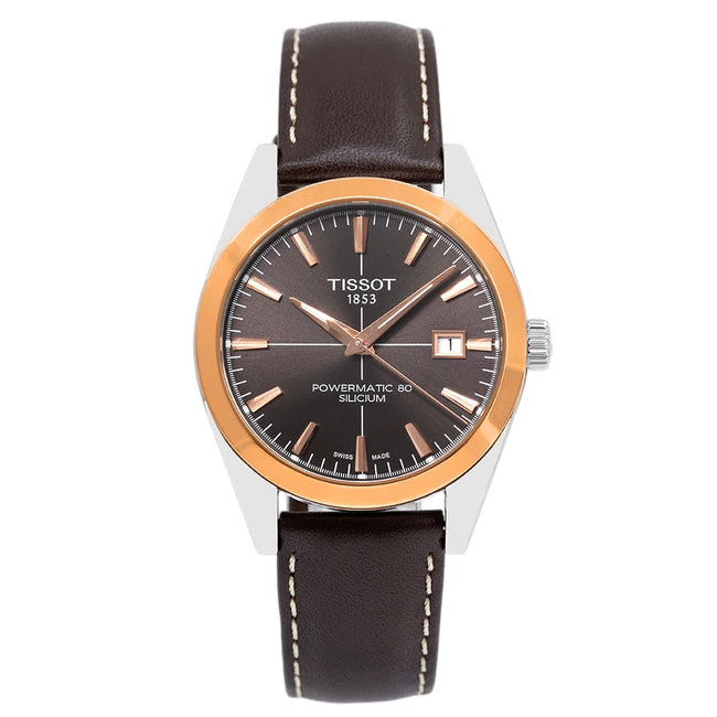 Tissot T927.407.46.291.00 Silicium 18k Gold Bezel Watch