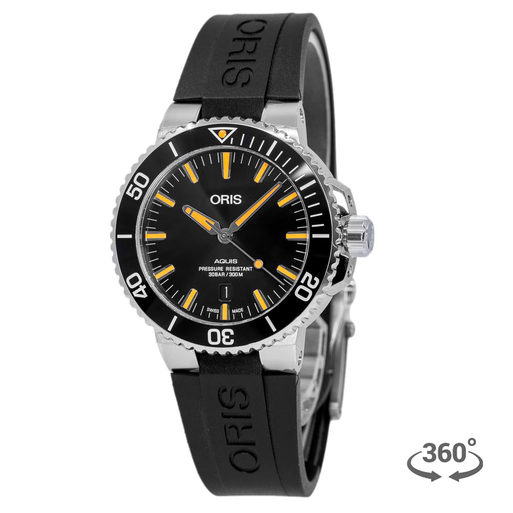 Oris Men s 01 733 7730 4159 07 4 24 64EB Aquis Date Watch