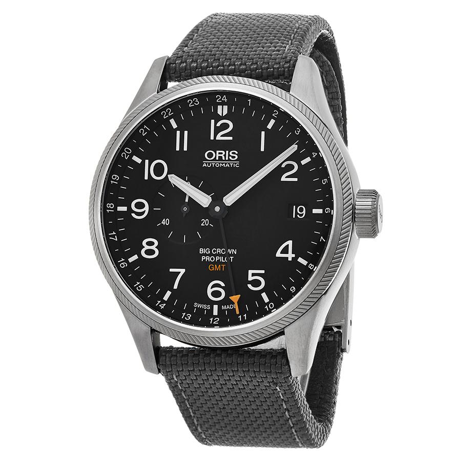Oris Men s 01 748 7710 4164 07 5 22 17FC Big Crown GMT Watch