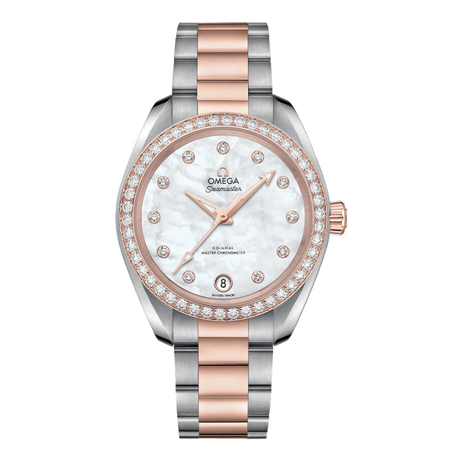 O22025342055001-Omega Ladies O220.25.34.20.55.001 Seamaster Aqua Terra Watch