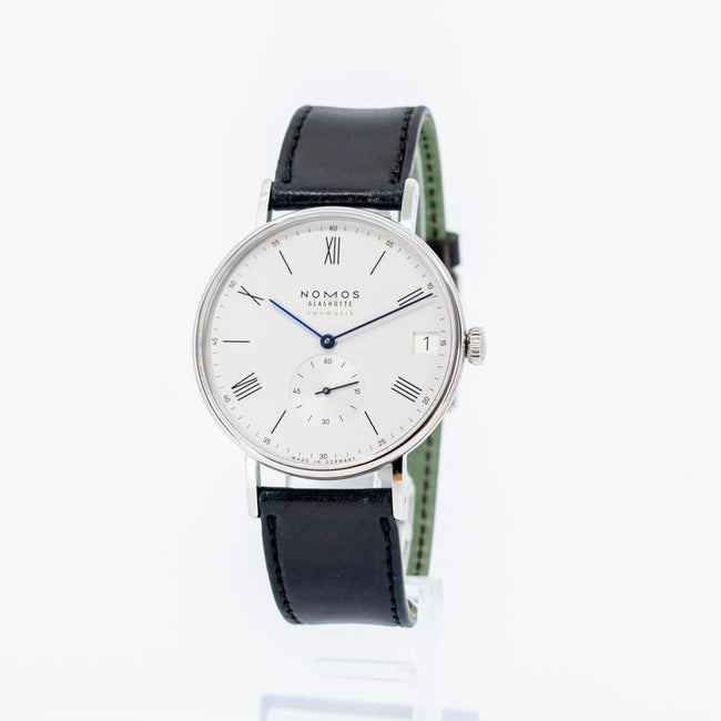 261-Nomos Galshutte Men's 261 Neomatik White Dial Watch