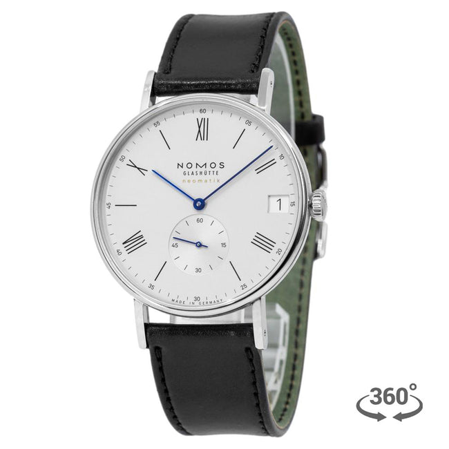 261-Nomos Galshutte Men's 261 Neomatik White Dial Watch