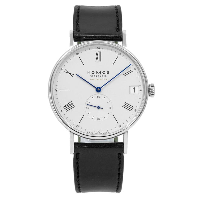261-Nomos Galshutte Men's 261 Neomatik White Dial Watch