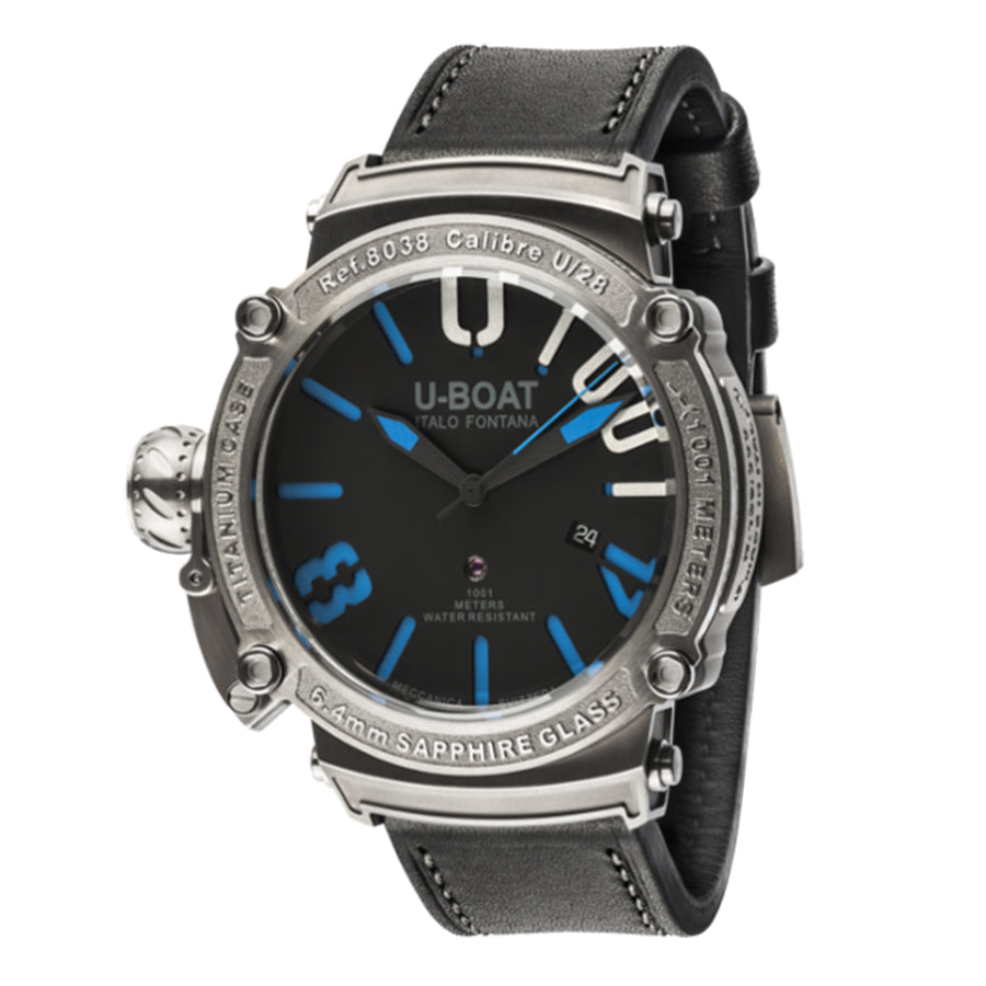 8038-U-Boat Men's 8038 Classico Limited Edition Titanium Watch