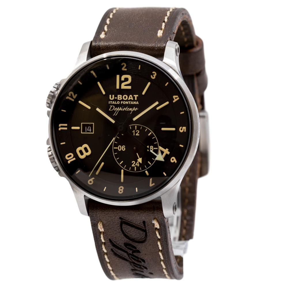 U-BOAT MEN'S 8400 1938 DOPPIOTEMPO LIMITED 200PCS WATCH U-BOAT MEN'S 8400 1938 DOPPIOTEMPO LIMITED 200PCS WATCH