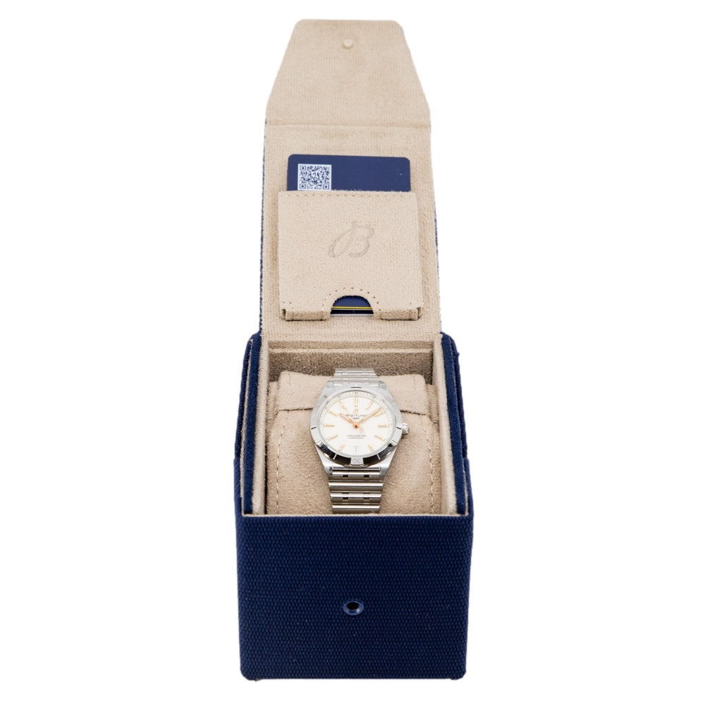A10380101A2A1 -Breitling Ladies A10380101A2A1 Chronomat Diamond Set 