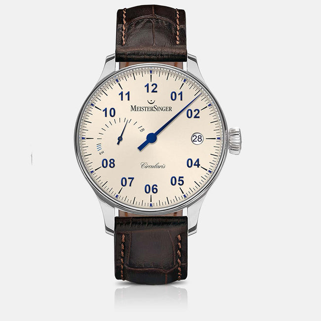 CCP303-MeisterSinger Men's CCP303 Circularis Gangreverse White