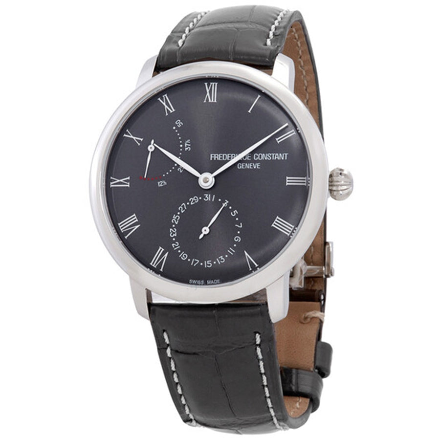 FC-723GR3S6-Frederique Constant FC-723GR3S6 Slimline Grey Watch