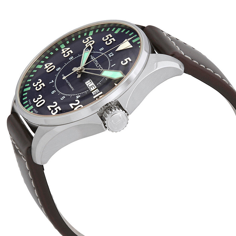 H64715545-Hamilton Men's H64715545 Khaki Aviation Pilot Auto Watch