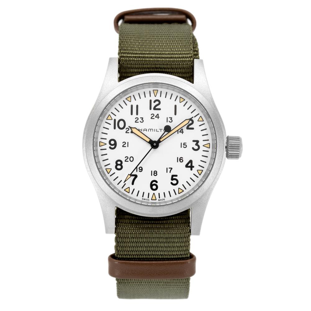 H69439411-Hamilton Men's H69439411 Khaki Field Mechanical Watch