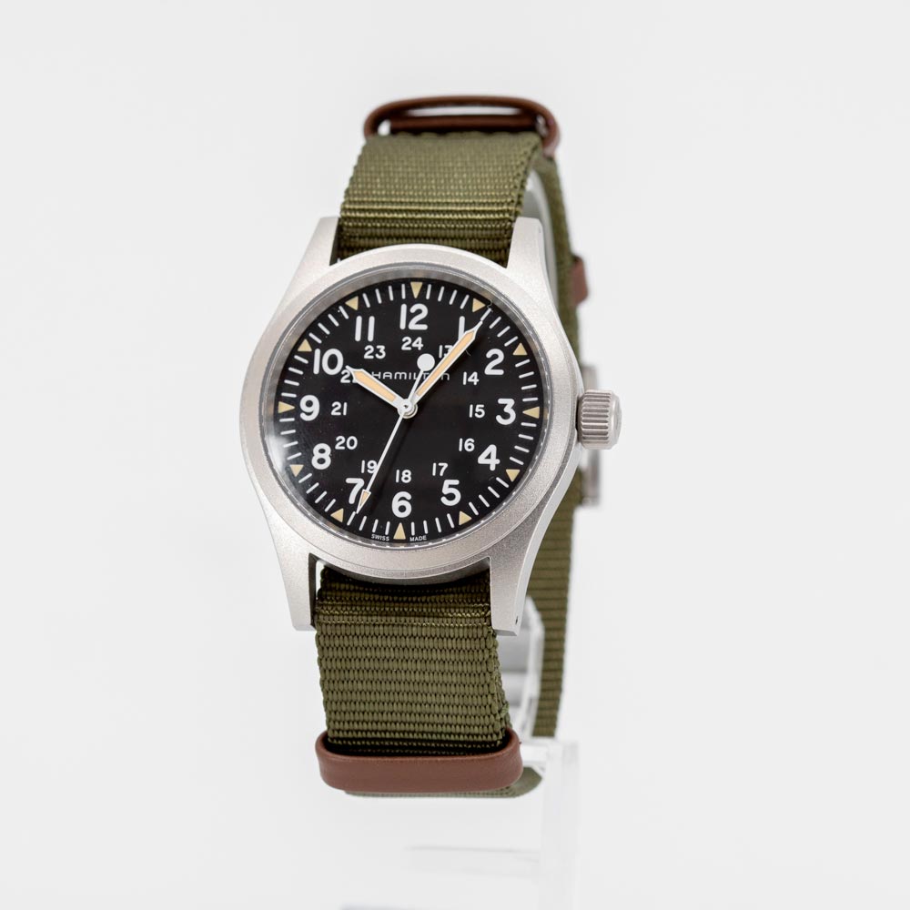 H69439931-Hamilton Men's H69439931 Khaki Field Watch