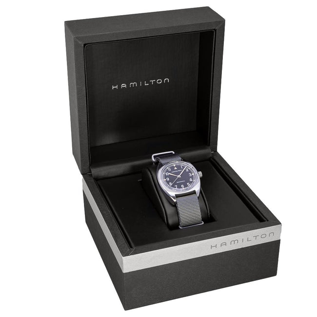 H76419931-Hamilton H76419931 Khaki Pilot Pioneer Black Dial Watch