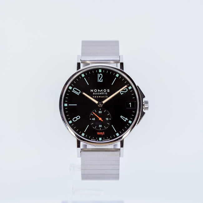 581-Nomos Glashutte 581 Tangente Neomatik Black Dial Auto