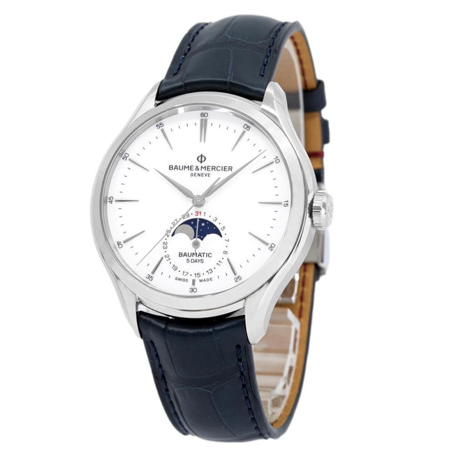 M0A10549-Baume&Mercier Men's M0A10549 Clifton Moonphase Watch