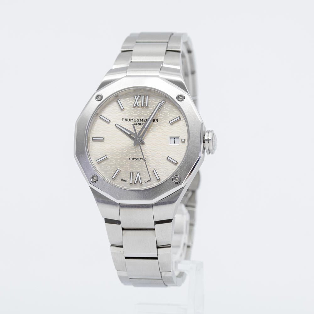 M0A10615-Baume&Mercier Ladies M0A10615 Riviera Silver Dial watch
