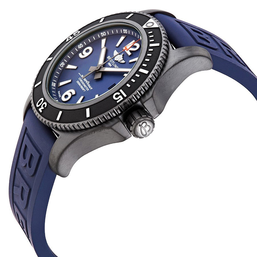 M17368D71C1S2-Breitling M17368D71C1S2 Superocean Auto Blue Dial  Watch