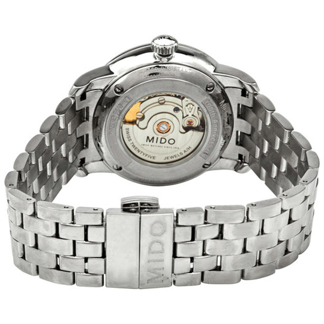 M86084261-Mido Men's M8608.4.26.1 Baroncelli White Dial Watch