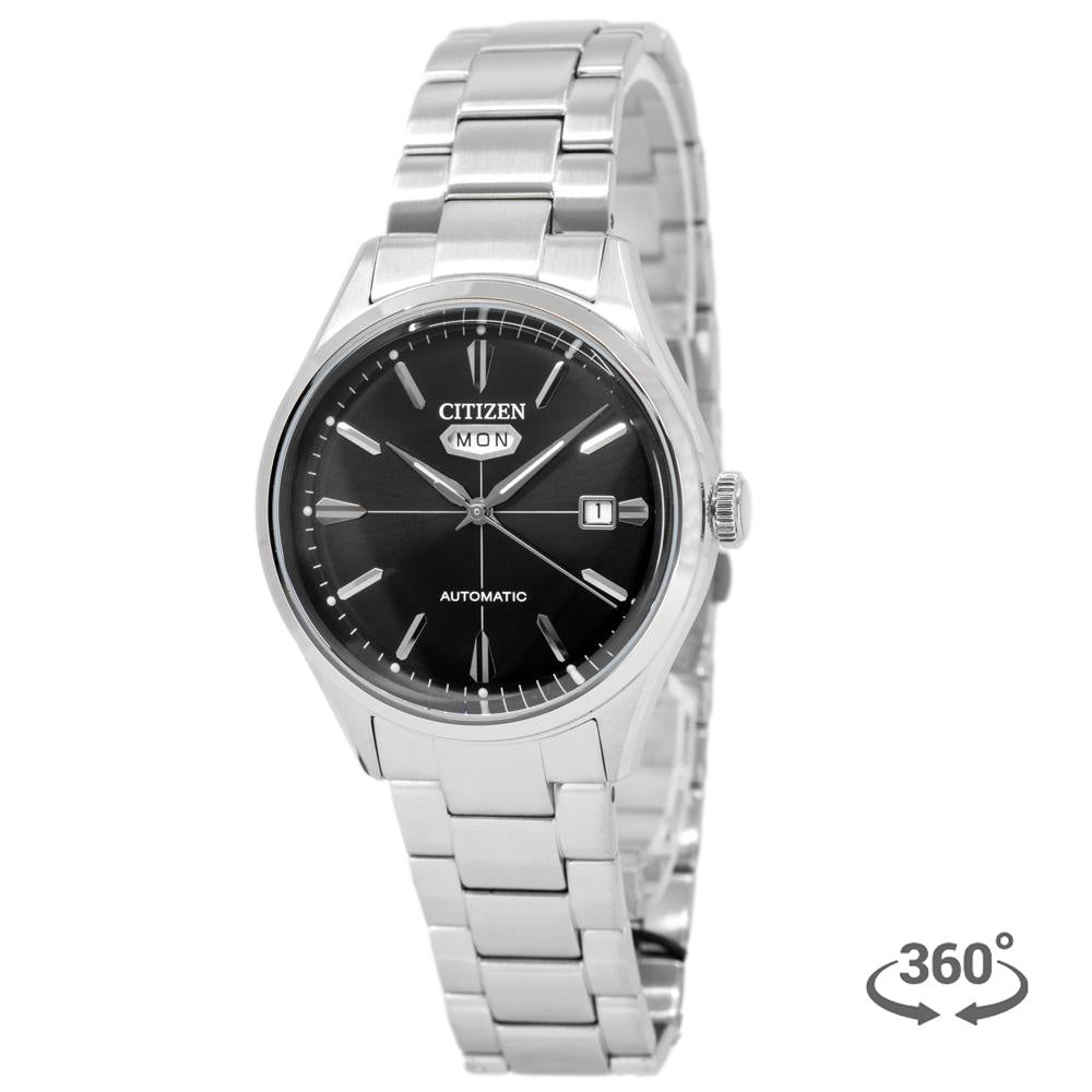 Citizen Men\'s NH8391-51E Automatic Watch Black Dial C7