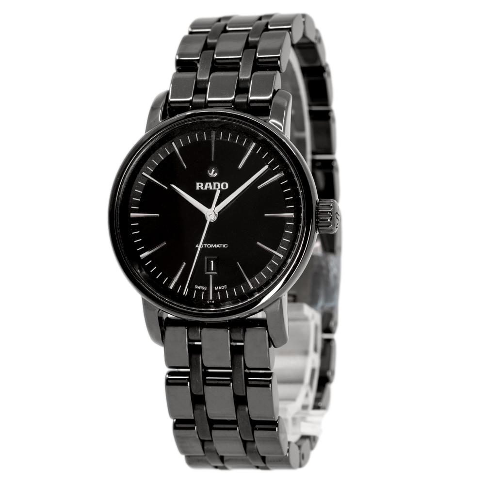 Rado diamaster chronograph black ceramic automatic men's 2025 watch