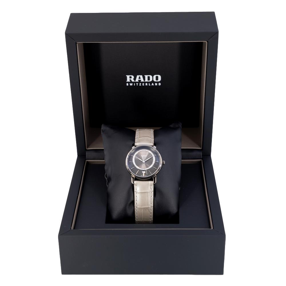 R14064715-Rado Ladies R14064715 Diamaster Diamonds Watch