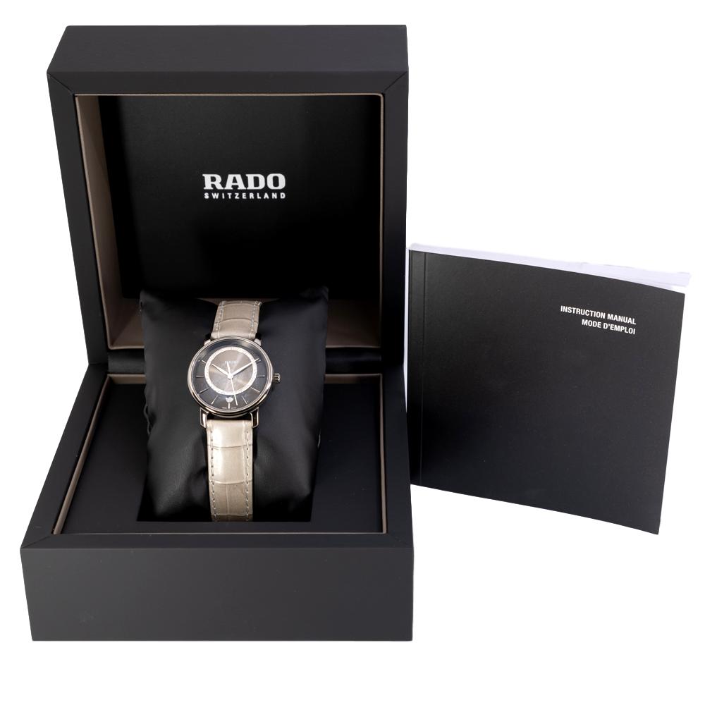 R14064715-Rado Ladies R14064715 Diamaster Diamonds Watch