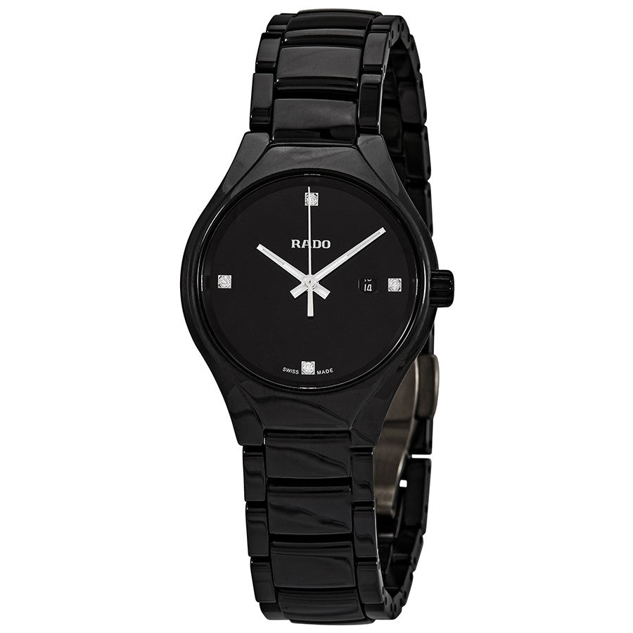 R27059722-Rado Ladies R27059722 True Black Dial Diamonds Watch