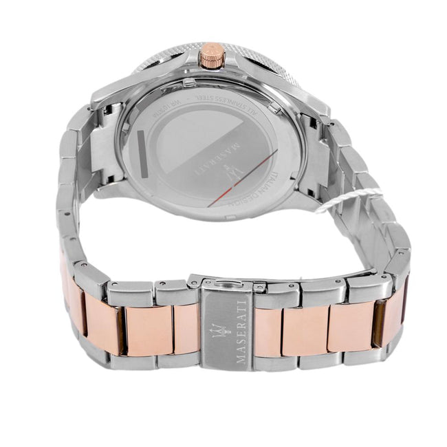 R8853140003-Maserati Men's R8853140003 SFIDA Blue Dial  PVD Watch