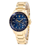 R8873640008-Maserati Men's R8873640008 SFIDA Golden Chrono Watch